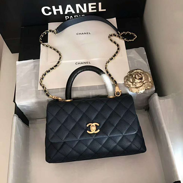 2019 Chanel Small Flap Bag with Top Handle