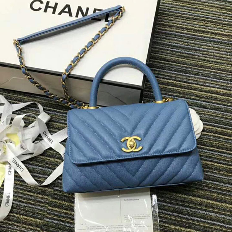 2019 Chanel Small Flap Bag with Top Handle