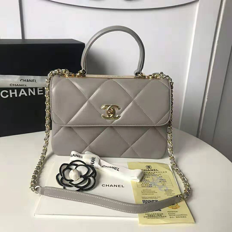 2019 Chanel Small Flap Bag with Top Handle