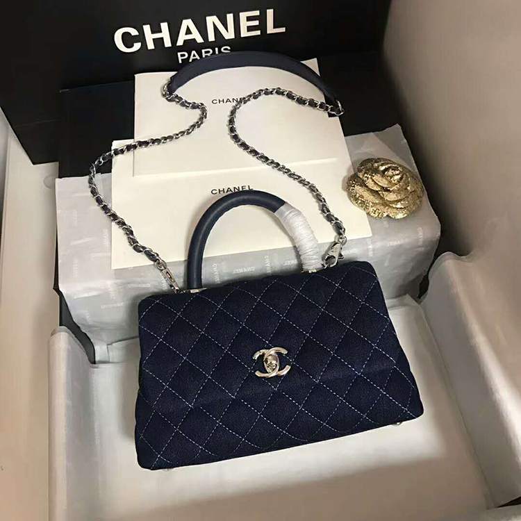 2019 Chanel Small Flap Bag with Top Handle