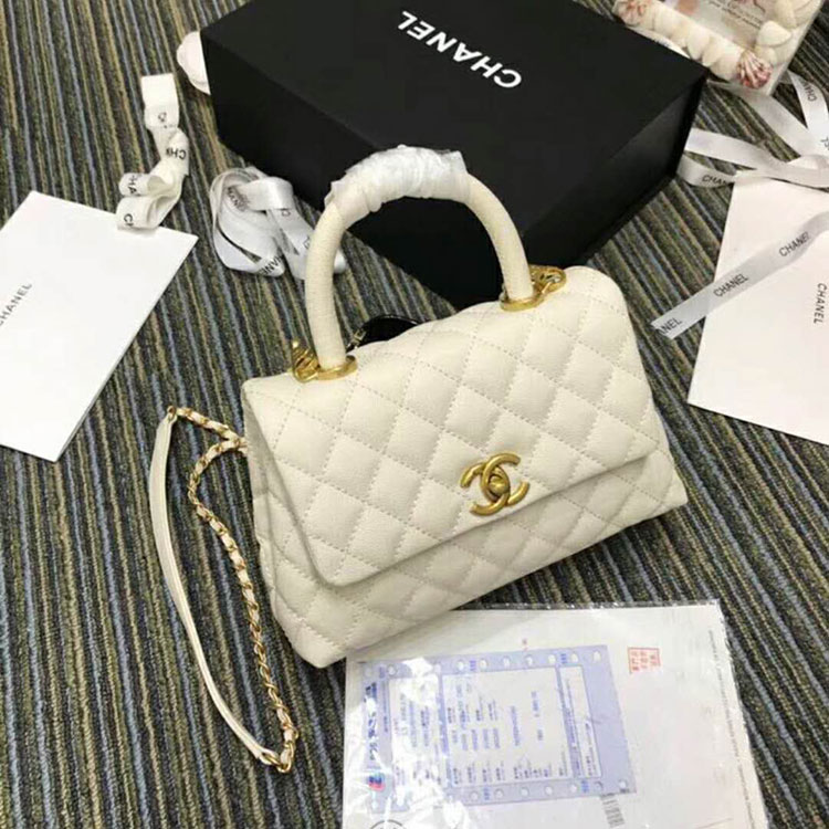 2019 Chanel Small Flap Bag with Top Handle