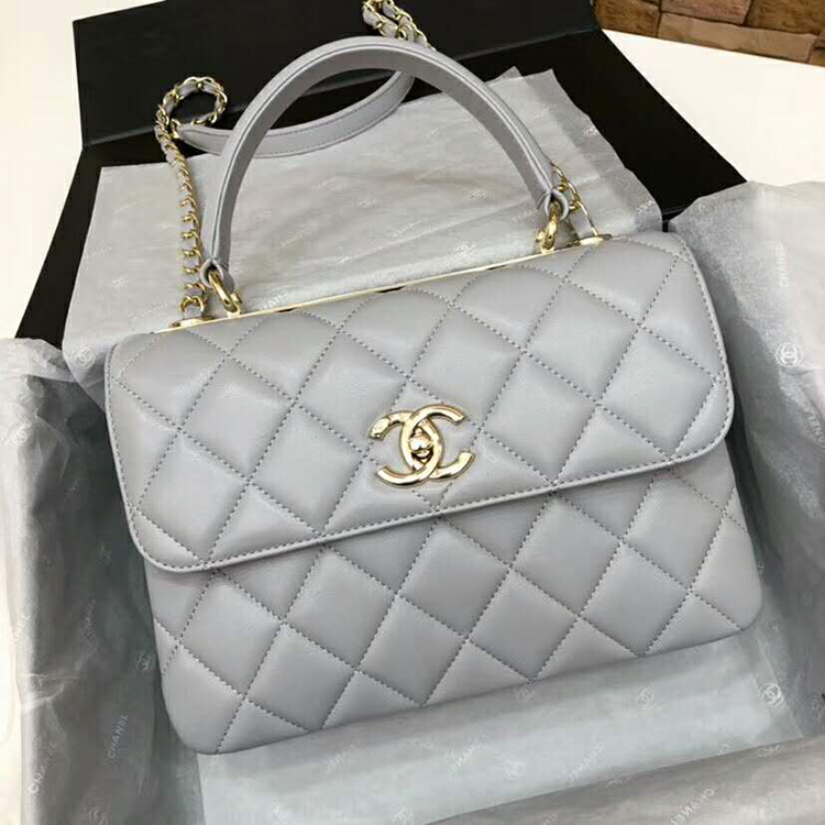 2019 Chanel Small Flap Bag with Top Handle