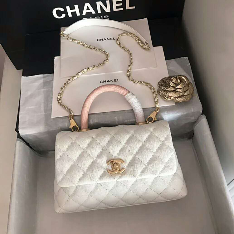 2019 Chanel Small Flap Bag with Top Handle