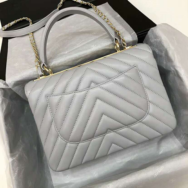 2019 Chanel Small Flap Bag with Top Handle