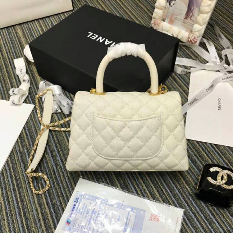 2019 Chanel Small Flap Bag with Top Handle