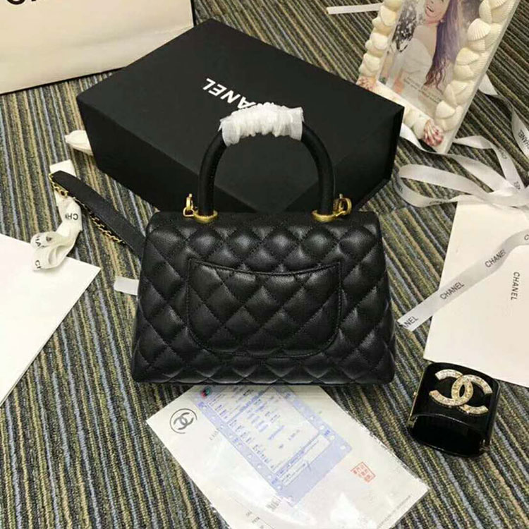 2019 Chanel Small Flap Bag with Top Handle