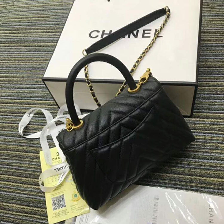 2019 Chanel Small Flap Bag with Top Handle