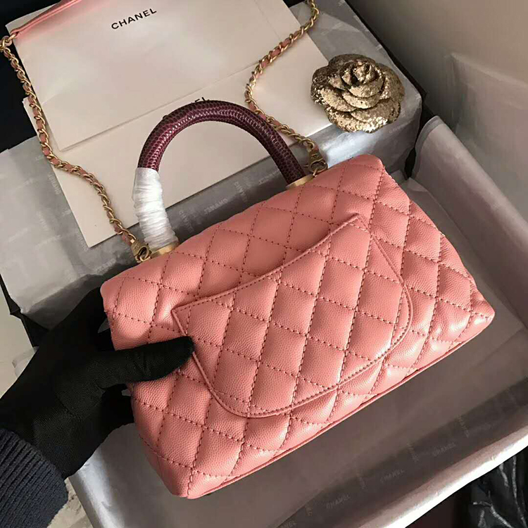 2019 Chanel Small Flap Bag with Top Handle