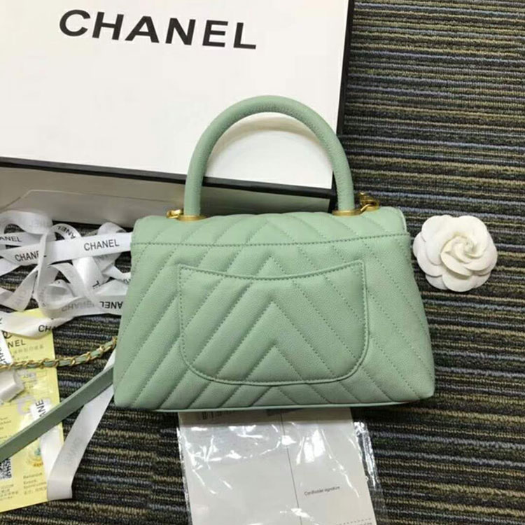 2019 Chanel Small Flap Bag with Top Handle