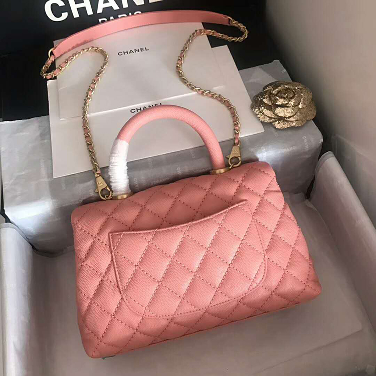 2019 Chanel Small Flap Bag with Top Handle