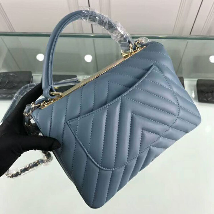 2019 Chanel Small Flap Bag with Top Handle