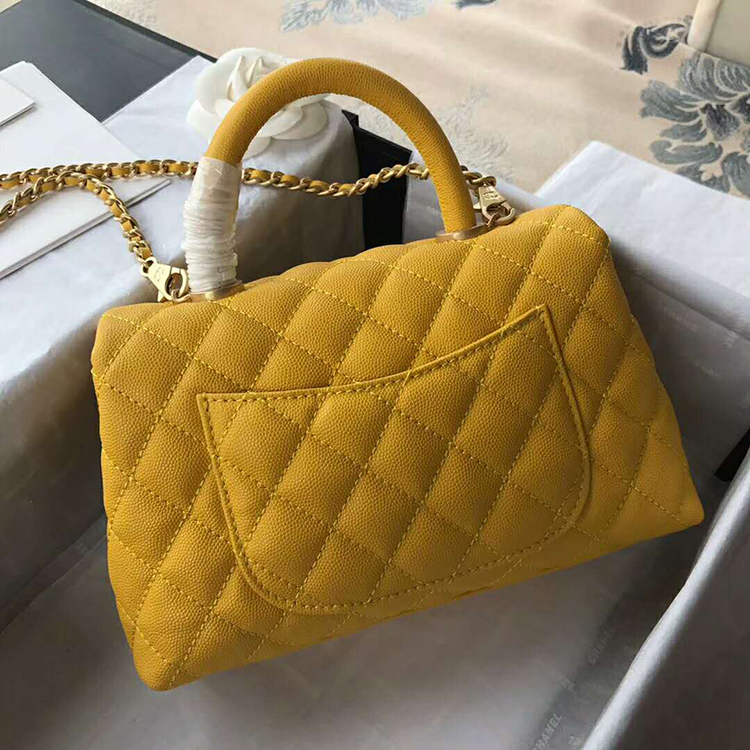 2019 Chanel Small Flap Bag with Top Handle