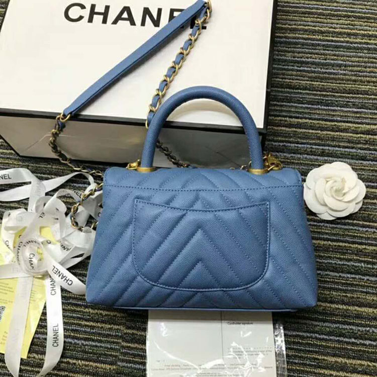 2019 Chanel Small Flap Bag with Top Handle