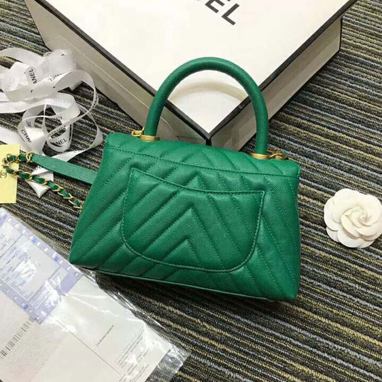 2019 Chanel Small Flap Bag with Top Handle