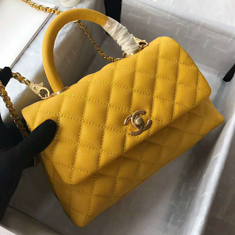 2019 Chanel Small Flap Bag with Top Handle