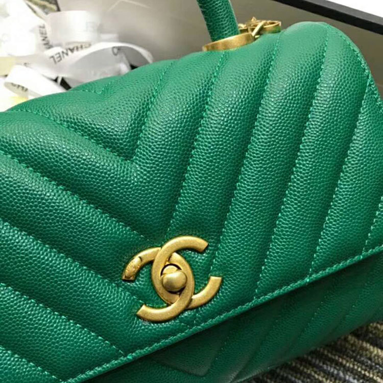 2019 Chanel Small Flap Bag with Top Handle