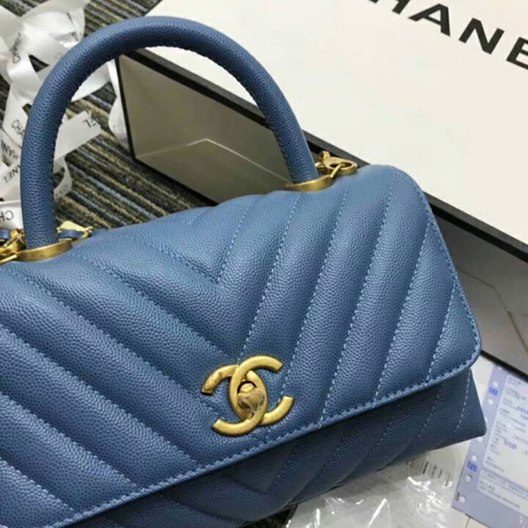 2019 Chanel Small Flap Bag with Top Handle