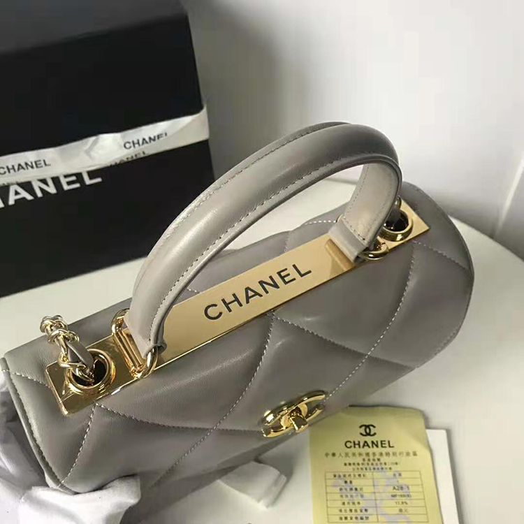 2019 Chanel Small Flap Bag with Top Handle