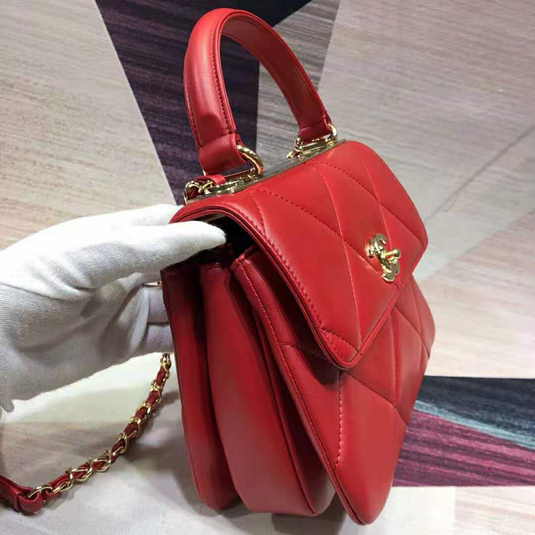 2019 Chanel Small Flap Bag with Top Handle