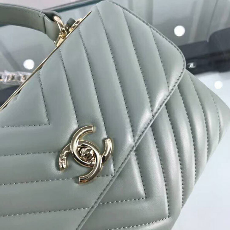 2019 Chanel Small Flap Bag with Top Handle