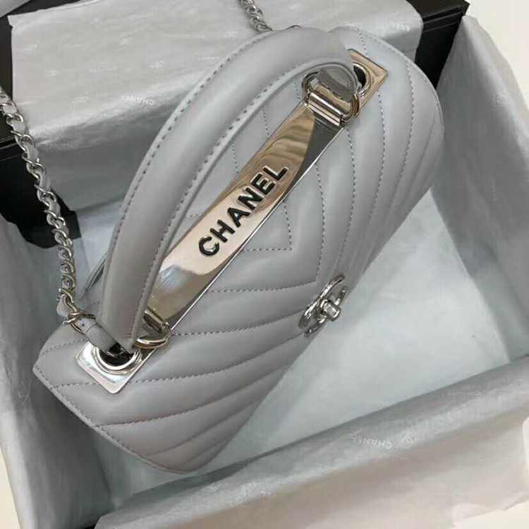 2019 Chanel Small Flap Bag with Top Handle