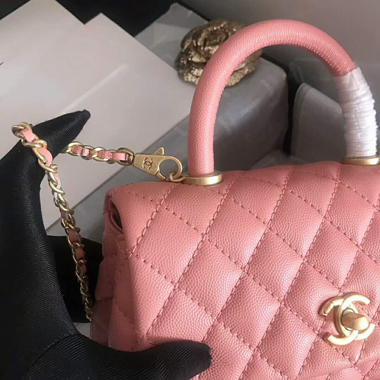 2019 Chanel Small Flap Bag with Top Handle