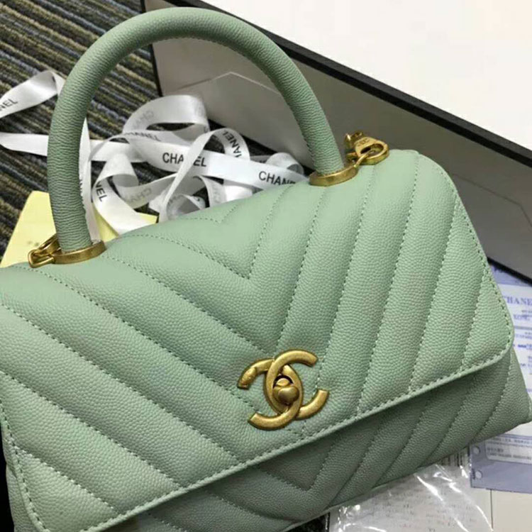 2019 Chanel Small Flap Bag with Top Handle