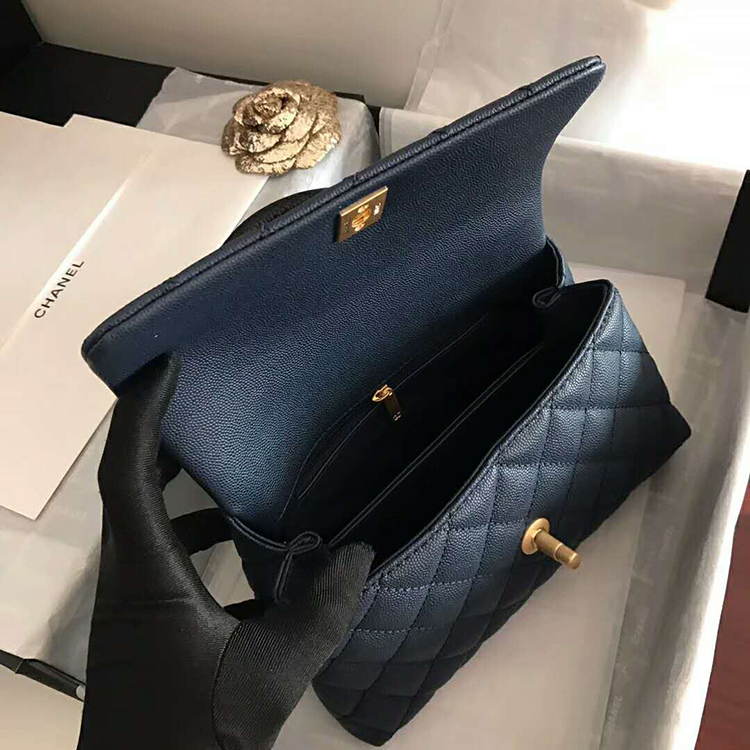 2019 Chanel Small Flap Bag with Top Handle