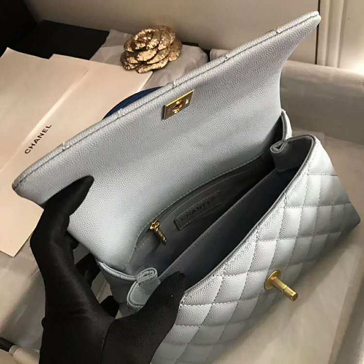 2019 Chanel Small Flap Bag with Top Handle