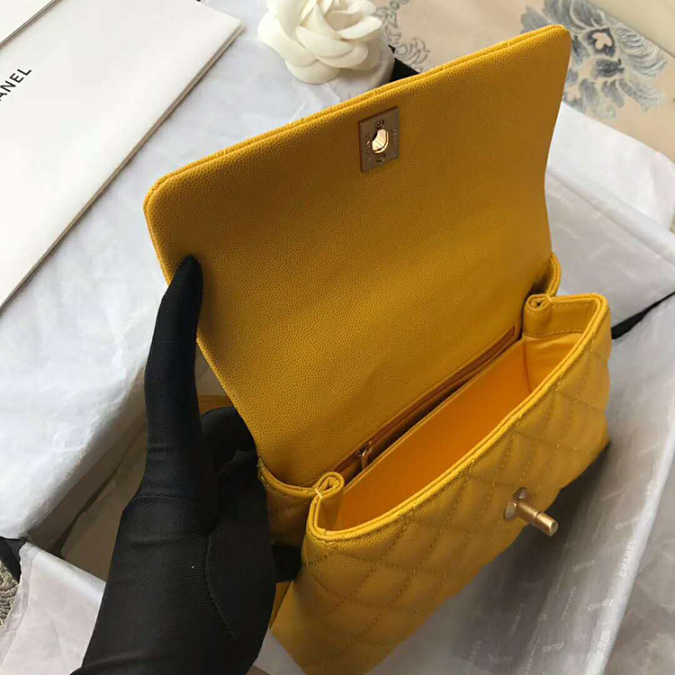 2019 Chanel Small Flap Bag with Top Handle