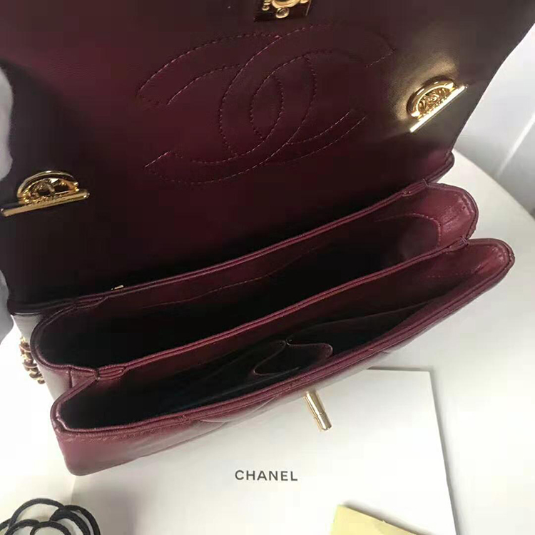 2019 Chanel Small Flap Bag with Top Handle