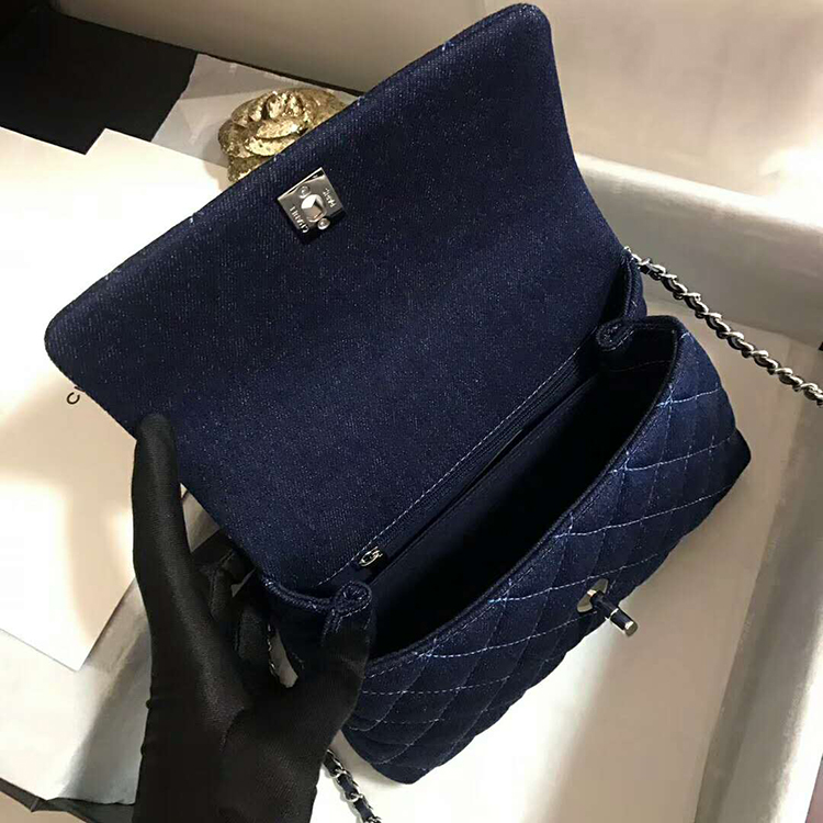 2019 Chanel Small Flap Bag with Top Handle