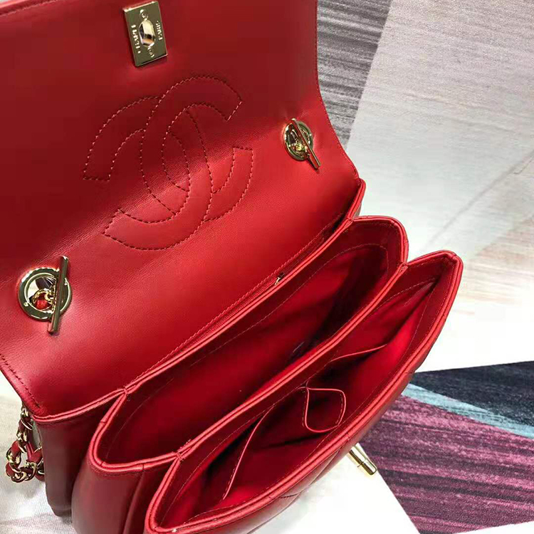 2019 Chanel Small Flap Bag with Top Handle