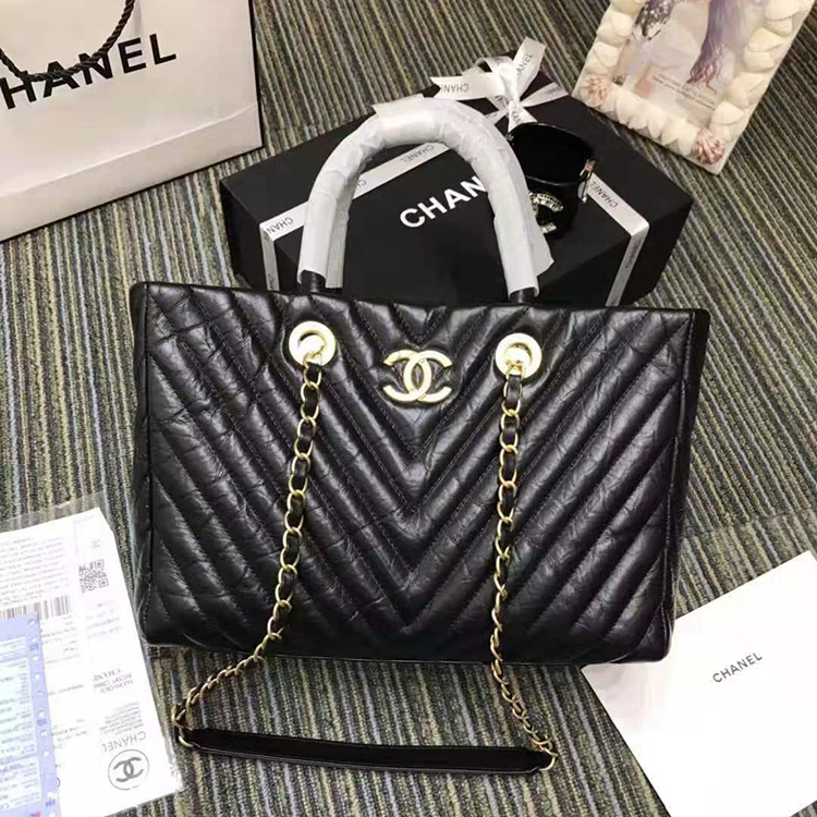 2019 Chanel Small Tote shopping bag