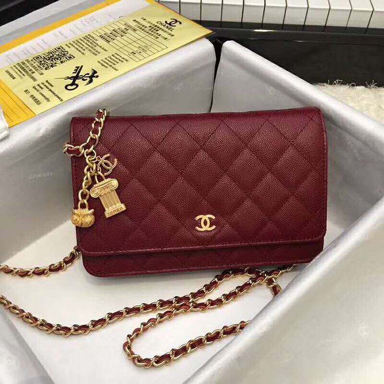 2019 Chanel WOC A33814 Mini Flap Bag