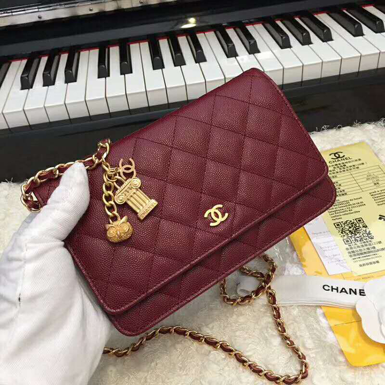 2019 Chanel WOC A33814 Mini Flap Bag