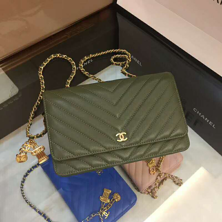 2019 Chanel WOC A33814 Mini Flap Bag