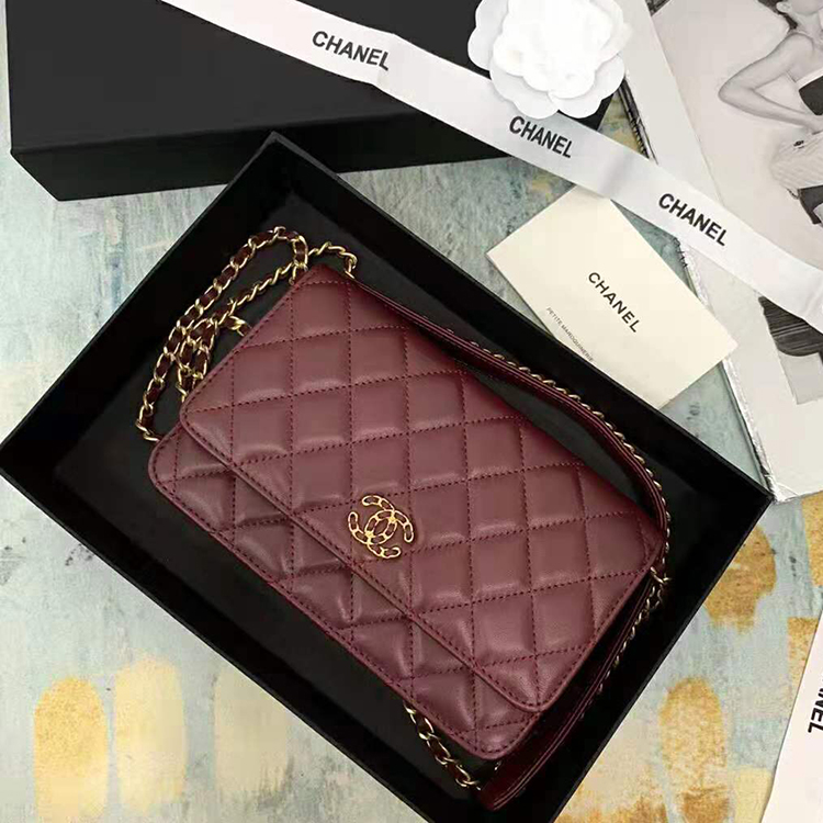 2019 Chanel WOC A33814 Mini Flap Bag