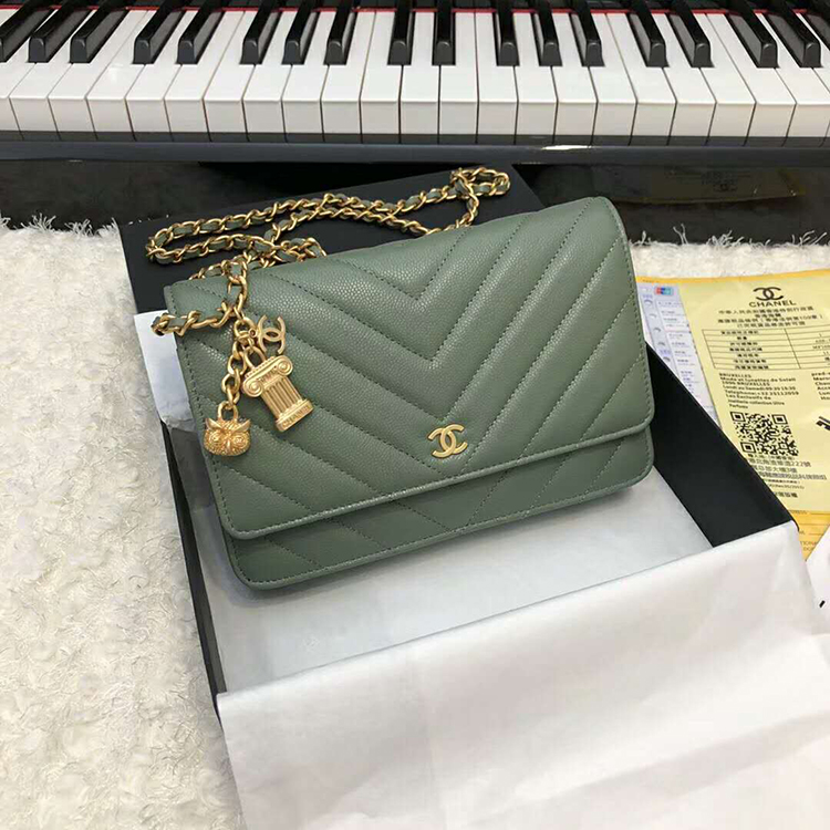 2019 Chanel WOC A33814 Mini Flap Bag