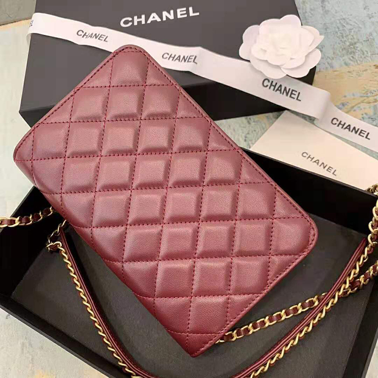 2019 Chanel WOC A33814 Mini Flap Bag