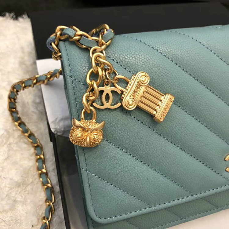 2019 Chanel WOC A33814 Mini Flap Bag