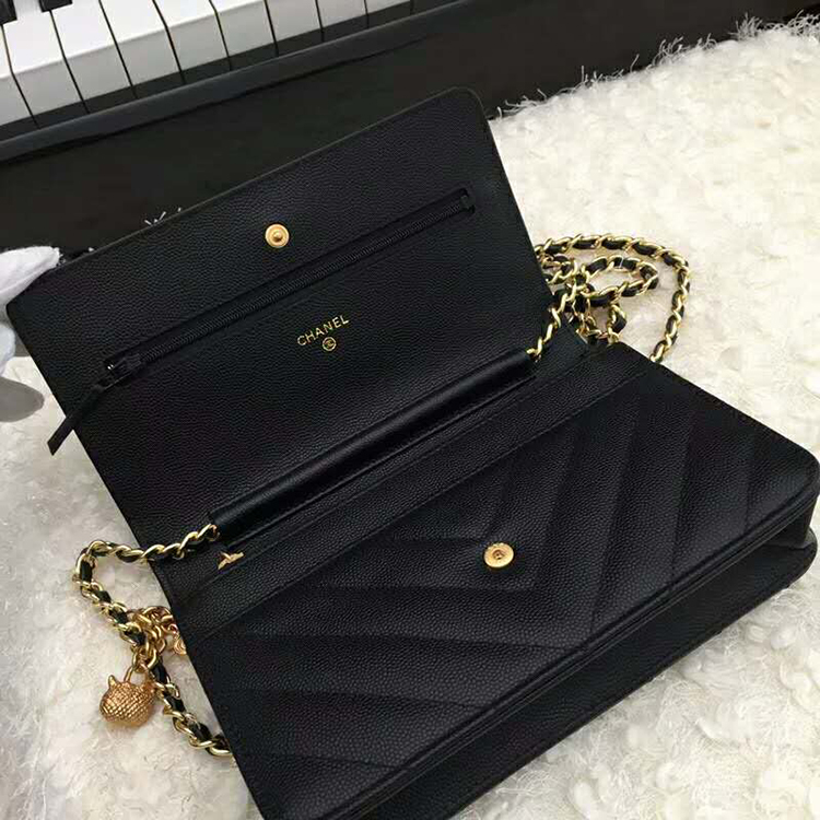 2019 Chanel WOC A33814 Mini Flap Bag