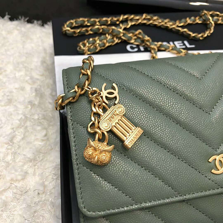 2019 Chanel WOC A33814 Mini Flap Bag