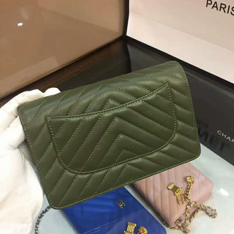 2019 Chanel WOC A33814 Mini Flap Bag