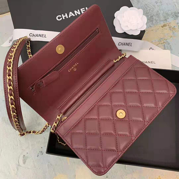 2019 Chanel WOC A33814 Mini Flap Bag