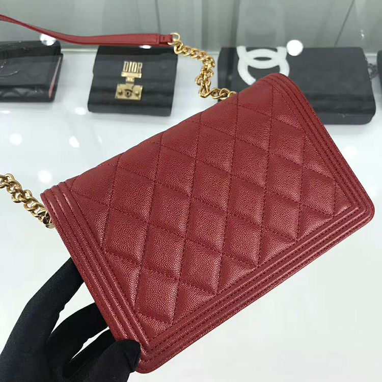 2019 Chanel boy chanel wallet on chain