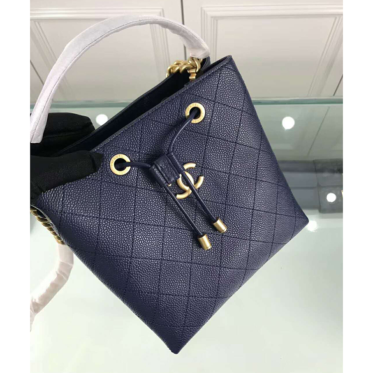 2019 Chanel drawstring bag