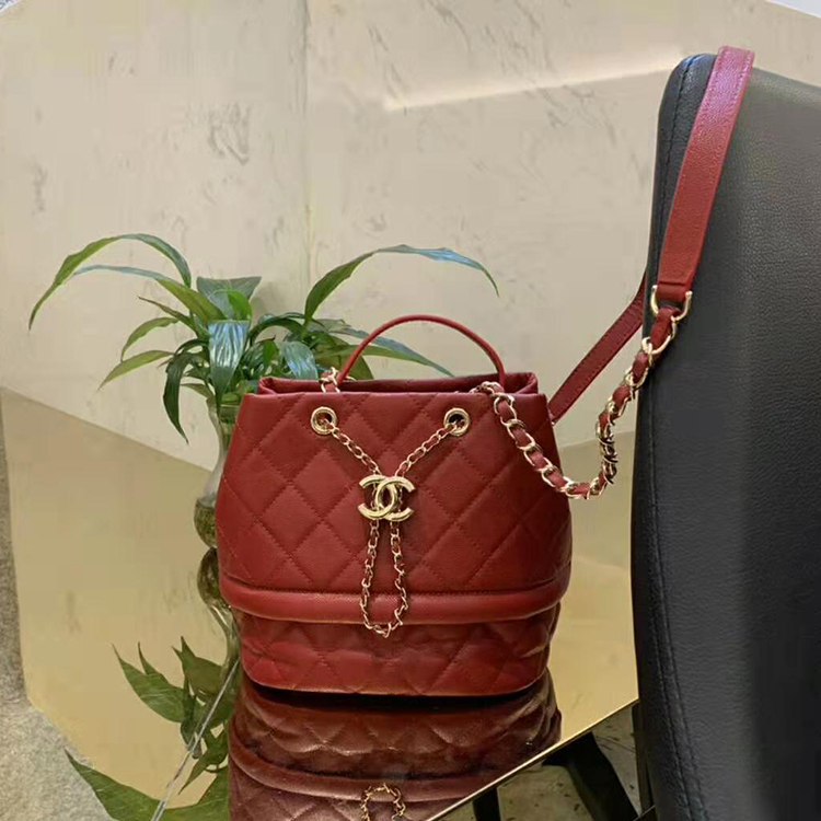 2019 Chanel drawstring bag