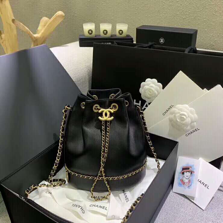 2019 Chanel drawstring bag