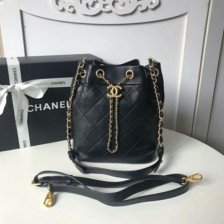 2019 Chanel drawstring bag